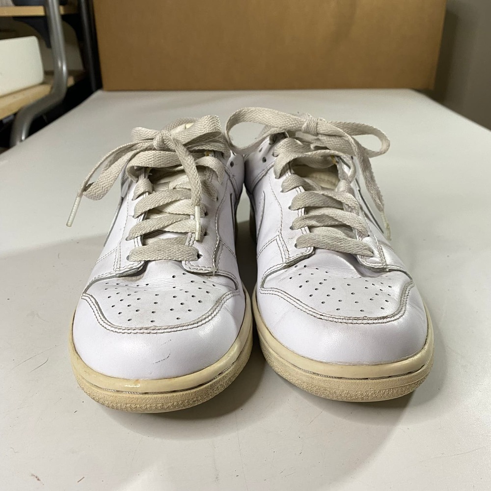 Nike Dunk Low Triple White Shoes Sneakers Women's 8 - Picture 2 of 8